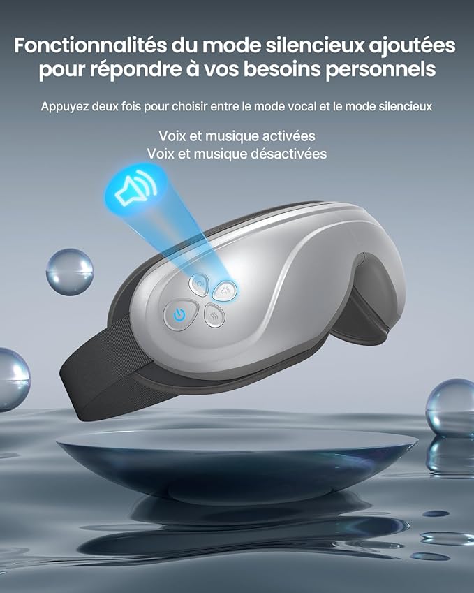 Masseur Oculaire avec chaleur